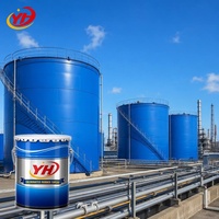 Revêtement industriel en caoutchouc chloré OEM YUHONG, résistant à l'huile et à la rouille, pour bâtiments métalliques, peinture industrielle pour métaux