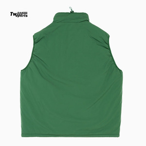 Service OEM Veste sans manches en tissu Cardura vert personnalisé de haute qualité 2024 pour hommes et femmes respirante et coupe-vent - Product Image 2
