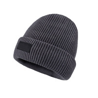 Vente en gros de Big Mea Culpa Y2K personnalisé Logo imprimé sans manchette Bonnet jacquard Bonnet d'hiver en tricot Bonnet Ronpex de qualité supérieure