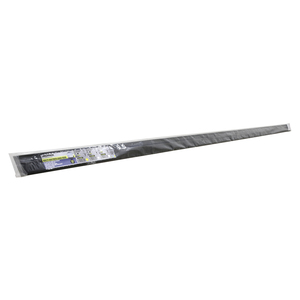 Joint d'étanchéité pour porte de garage en aluminium noir avec brosse 2,5 m - Product Image 4