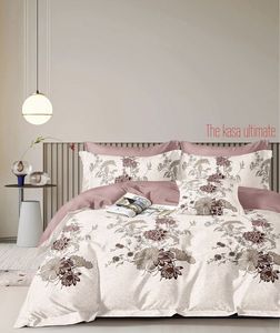 Nữ Hoàng Kích Thước 3-Mảnh Sợi Nhỏ Bộ Đồ Giường Đặt Hoa Thoải Mái Bộ Sưu Tập 1 Tấm Phẳng + 2 Gối Bao Gồm Siêu Mềm Polyester - Product Image 2