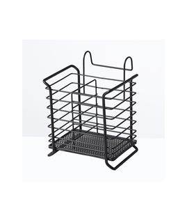 Porte-couverts rond au design unique, qualité supérieure, en acier inoxydable, pour la table, support de rangement décoratif pour couverts - Product Image 4