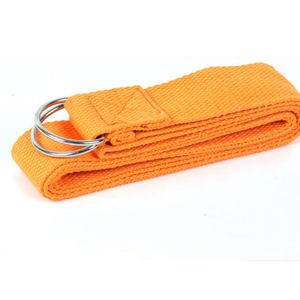 สายรัดยืดหยุ่นสำหรับเล่นโยคะพร้อมวัสดุยืดหยุ่นหัวเข็มขัดห่วงรูปตัว D แบบโลหะออกแบบได้ตามต้องการโลโก้ได้ตามต้องการ - Product Image 2