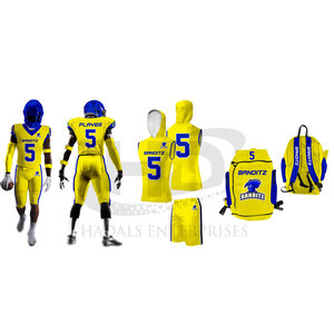 Uniforme de fútbol americano ligero de la mejor calidad 2025 Uniforme de fútbol americano de nuevo diseño - Product Image 1