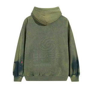 Sweat-shirts à capuche pour hommes grande taille légers, imprimés, fabriqués en coton par des fabricants de premier plan, sweat-shirts à capuche pour hommes imprimés - Product Image 2