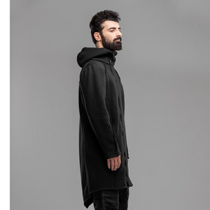 Sudadera con Capucha para Hombre, Estilo Deportivo, Corte Ajustado, Dobladillo Curvo, 100% Algodón, Personalizable con Logotipo, OEM, Venta al Por Mayor - Product Image 5