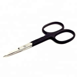 Professional Stainless Steel Straight Blade Sharp Tip Nail Manicure Scissors Mini Beauty Trimming <b>Tools</b> for <b>Makeup</b> and Grooming - Product Image 4