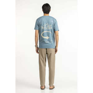 T-shirts Relax Fit 100% coton biologique Jersey compressé MN-TS-SS25-322 Coupe ajustée T-shirt oversize Coton/Fibre de bambou - Product Image 2