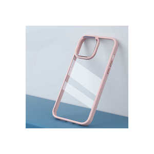 Funda Protectora de Silicona Delgada de Color Rosa Claro de Lujo para iPhone 14, Acabado Cromado, Resistente a Impactos y Ligera - Product Image 4