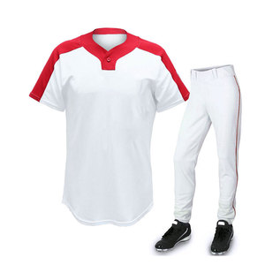 Uniforme de Softbol para Mujer, Ligero, de Tela de Poliéster, Transpirable, Suave al Tacto, Cómodo, Conjunto de Ropa Deportiva para Entrenamiento - Product Image 1