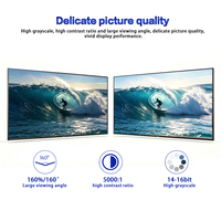 Pantalla LED Fija de Interior HD P2.5 Ultra Delgada de Aluminio Fundido con HDR10, Resolución 8K, 2 Años de Garantía, Brillo de 600CD