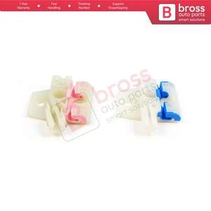 Clips de réparation de lève-vitre BWR317+BWR1198 Avant Droit A+B pour Golf MK6 A6 5K 5K1 AJ5 Variant 2008-2014 5 Portes 5K0837462 - Product Image 4