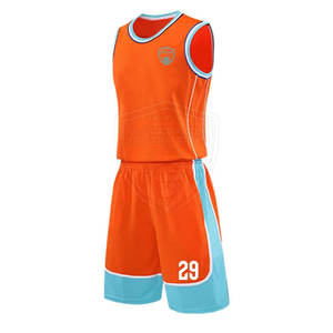Uniforme de baloncesto de color sólido Uniforme de baloncesto cómodo y transpirable Uniforme de baloncesto de estilo único ligero - Product Image 1