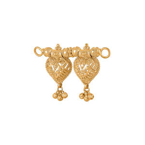 Colgante de Oro Watimani con Forma de Corazones - Elegante Colgante con Dije - Product Image 4