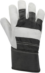 Peau de vache dans la paume, l'index, le bout des doigts et sur les jointures Toile de coton sur le dos de la main, index renforcé - Product Image 2