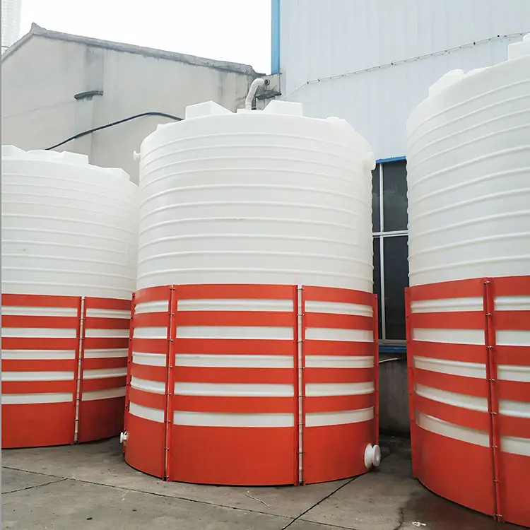 Depósito de almacenamiento de productos químicos para tratamiento de aguas residuales, rotomoldeo personalizado PE