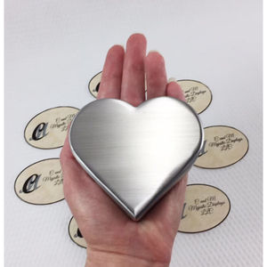 โกศทรงหัวใจทำจากโลหะโกศใส่เถ้ากระดูก - Product Image 2