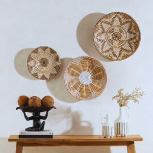 ชุดตกแต่งผนังตามขนาดออกแบบได้ตามต้องการงานหัตถกรรมงานทอจากผู้ผลิตเวียดนาม - Product Image 1