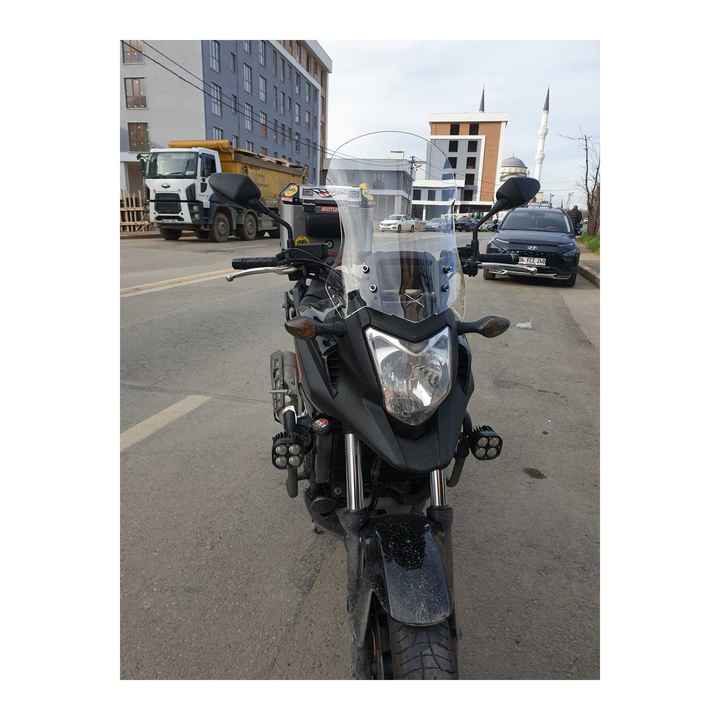 Honda Nc 700 750 X Front Glass 2012 2015 Model 59cm Transparent Tinted 4mm Long Wide Glass