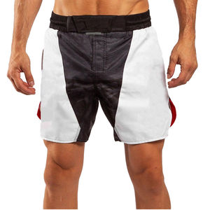 Venta al por mayor diseño personalizable sublimación UFC MMA Fight Shorts marca privada peso ligero artes marciales pantalones cortos de entrenamiento - Product Image 6