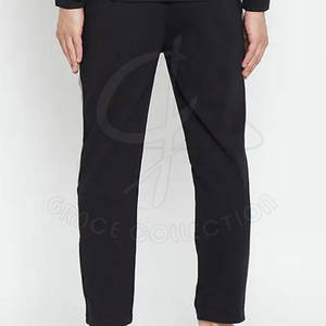 Conjuntos de ropa deportiva de manga larga de algodón 100% para hombre, chándal de invierno de etiqueta privada para correr - Product Image 6