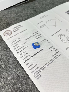 Igi 1.5ct cvd/hpht สี D vvvs /vs ชี้แจงเกี่ยวกับการปลูกในห้องปฏิบัติการเพชรหลวมเพชรที่ได้รับการปลูกฝัง - Product Image 3