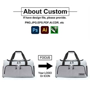 กระเป๋าเดินทางแบบดัฟเฟิลสำหรับใส่ไปยิมกระเป๋าเป้สะพายหลังสำหรับเดินทางวีคเอนเดอร์จุของได้มากวัสดุผ้าอ๊อกซ์ฟอร์ดโพลีเอสเตอร์ - Product Image 6