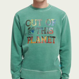 Sweat-shirt en coton de bonne qualité OEM Custom Service Print Logo Cotton Crewneck Men Sweatshirt à vendre - Product Image 2