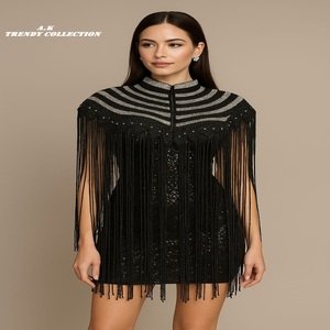 Luxury High Quality Eco-Friendly Customized Colors Double-Sided Gold <b>Tassel</b> Crystal Bodice Applique Rhinestone <b>Trimming</b> for - Product Image 1