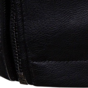 Vestes en cuir pakistanaises pour hommes Veste personnalisée en cuir véritable avec un long hiver Vestes en cuir bon marché pour hommes - Product Image 5