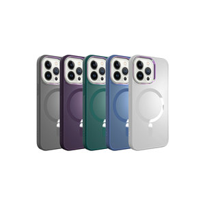 Coque en silicone liquide SENK Style Premium pour iPhone 12 Pro avec recharge sans fil MagSafe, nouveau design, protection plaquée - Product Image 2