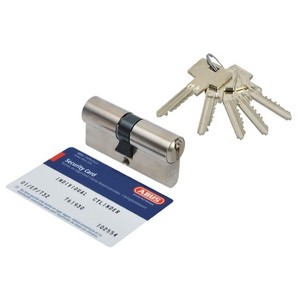 Cylindre de porte Abus Pfaffenhain Standard 50/55 perle Nickel (5 clés dentelées) 6.2 Classe C - Product Image 1