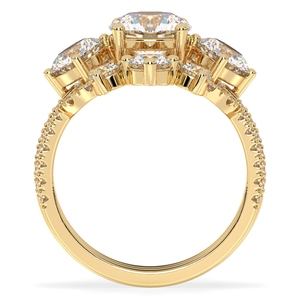 Anillos de Compromiso Solitario de Plata de Ley 925 con Moissanita Certificada GRA de REYES Luxury Jewelry, Regalos de Aniversario para Mujer - Product Image 6