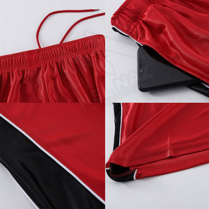 Pantalones Cortos de Baloncesto Unisex de Talla Grande, Color y Logotipo Personalizados, 100% Poliéster, Secado Rápido, Ropa Deportiva de Alta Calidad - Product Image 4