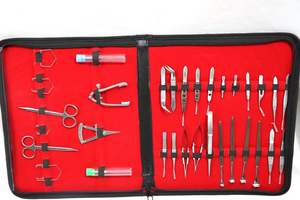 ชุดเครื่องมือผ่าตัดชิ้นส่วนตาสำหรับการตรวจชิ้นส่วนตาทางการแพทย์ ชุดเครื่องมือจักษุวิทยาสำหรับการผ่าตัดตา ได้รับมาตรฐาน CE ISO สำหรับการผ่าตัดต้อกระจก ชุดอุปกรณ์ผ่าตัดจุลศัลยกรรมตา 32 ชิ้น - Product Image 2