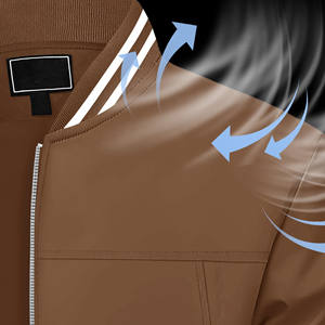 Blouson aviateur Letterman Baseball College de qualité supérieure pour homme pour la saison d'hiver Veste décontractée universitaire en toile fine à l'avant - Product Image 3