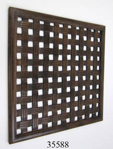 Panneau mural en bois décoratif de fleurs, décorations florales - Product Image 4