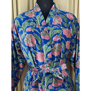 Kimono de Terciopelo Unisex de Lujo, Elegante Bata Reversible con Forro de Algodón, Suave para Otoño e Invierno, Estilo Boho, Regalo de Navidad - Product Image 2