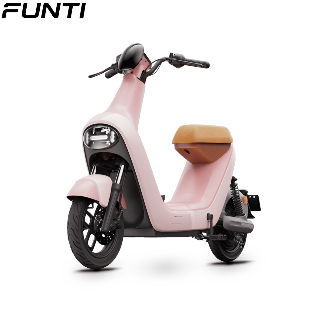 48V 20AH Waterproof Lithium Battery Electric Scooters for Adults 400W Motor 60-80km Range 25km/h Top Speed LED Lights Cheap
