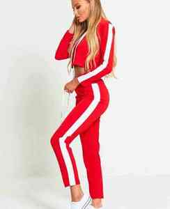 Custom Women's Zipper Tracksuit <b>Hoodie</b> And Jogger Set <b>Long</b> Sleeve Casual Streetwear - Product Image 5