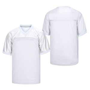 เสื้อเจอร์ซีย์ฟุตบอลสำหรับทุกเพศเสื้อฟุตบอลผ้าโพลีเอสเตอร์ระบายอากาศแห้งเร็วไซส์พิเศษแบบปรับแต่งได้100% - Product Image 1