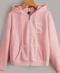 Sweat à capuche en molleton d'hiver 100% coton pour femmes ODM/OEM Logo personnalisé brodé Zip imprimé au dos Tailles de gros Sweat à capuche - Product Image 5