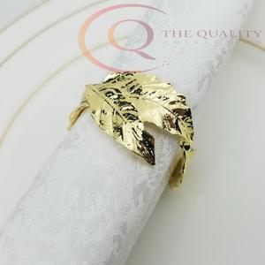 Anneaux de serviette de table décoratifs de luxe pour mariage, en métal de qualité supérieure, écologiques, améliorant l'expérience culinaire - Product Image 3