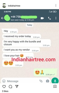 100% naturel non transformé brut indien Temple vierge soyeux vague droite vague profonde faisceau Styles Extensions de cheveux humains - Product Image 6