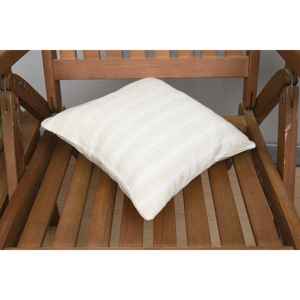 Beige Ikat Patchwork Laine Oreiller 12x12 Pouces Design Rustique Tissé Technique Premium Style Vintage Coussin Décoratif pour Literie - Product Image 4