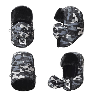 Masque de ski intégral personnalisé pour hommes et femmes cagoule en polyester de soie respirant pour le cyclisme et la pêche Couverture à un trou - Product Image 6