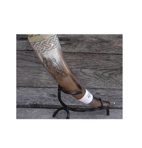 Claxon para beber de búhos, cuerno vikingo con soporte de hierro para fiestas, venta al por mayor - Product Image 1