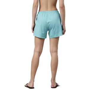 Venta caliente 100% algodón Casual entrenamiento Fitness pantalones cortos para mujeres diseño personalizado Color sólido exportación calidad pantalones cortos de mujer - Product Image 2