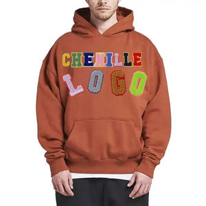 Sweat à capuche 100% coton avec logo personnalisé pull-over en polaire épais vêtements chauds en vrac en gros pour des promotions et des vêtements décontractés à la mode - Product Image 1