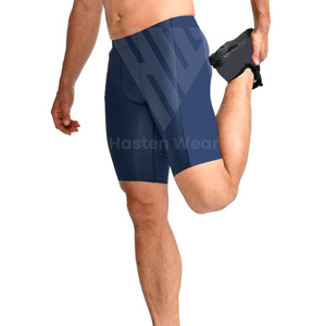 OEM Logo Acceptable Elastic Waist <b>Compression</b> <b>Shorts</b> Factory Made Sportswear Running Gym <b>Short</b> Pants Men - Product Image 3